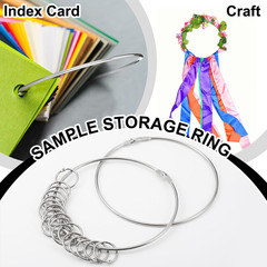 6 Pack 4.7 Inch Metal Rings Wrench Organizer Easy to Open and Close Heavy Dut…