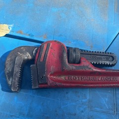 Rothenberger Nr. 70154 Straight Metal Pipe Wrench 18in 450mm Heavy Duty