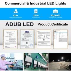 200W LED Shoebox Area Light Outdoor Street Parking Lot Pole Fixture Dusk To Dawn