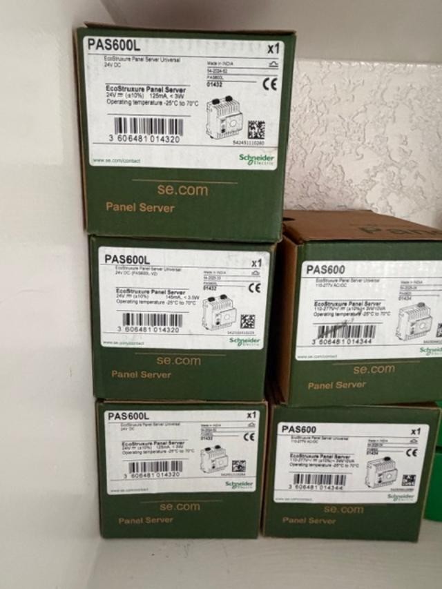 New Schneider Electric PAS600 EcoStruxure Panel Server 120-277V NEW! SQUARE D