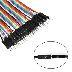 Dupont Cable Jumper 40 Wire 10cm F-M F-F M-M For Arduino Raspberry Breadboard
