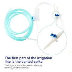 Dental Disposable Implant Sterile Irrigation Tube Set fit for W H Surgical Motor