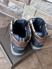 Ariat Waterproof Lace-Up Work Shoes Brown Camo ASTM F2413-18 EH