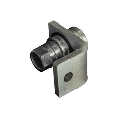 Hydraulic Quick Release Coupling Single Bracket Female 1/2” Body x 1/2” BSP