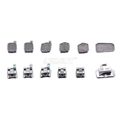 AZDENT Dental Orthodontic Self-Ligating Brackets Braces Roth/MBT .022 Hook 3 4 5