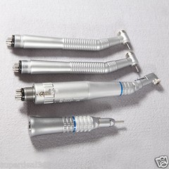 USA NSK Style Dental High & Low Speed Handpiece Kit Turbine 4Hole NEW MX