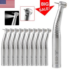 KaVo Style Dental Fiber Optic LED Handpiece Fast High Speed /LED Coupler 4/6Hole