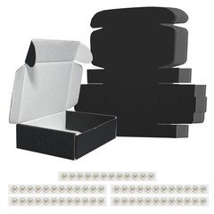 60 Packs Shipping Boxes Cardboard Corrugated Mailer Boxes 6 x 4 x 1.6 Inches …