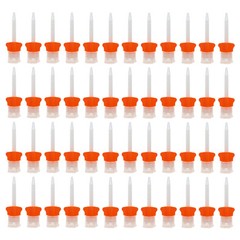 48/50Pcs DX-Mixer Dental Mixing Tips Impression Material 4.2/5.4/6.5mm 1:1/10:1