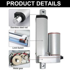 2″-18″ Stroke 1000N/1500N Heavy Duty DC12V Electric Linear Actuator Putter Motor