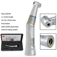 COXO BEING Dental Contra Angle Straight Handpiece Air Motor 4 Hole Low Speed NSK