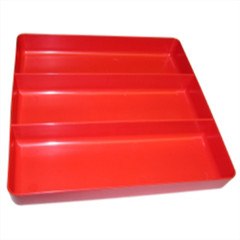 VIM Tools 3-Compartment Plastic Tray Organizer, 10.5 in. x 10.5 in. V511