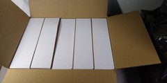 500 pcs 9×12 Clasp Envelopes, 100 Count x 5 Boxes 28lb Kraft Heavyweight Mailers