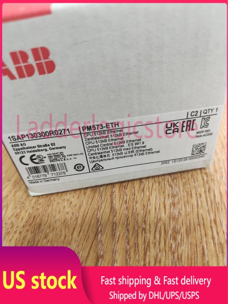 ABB PLC PM573-ETH CPU 1SAP130300R0271