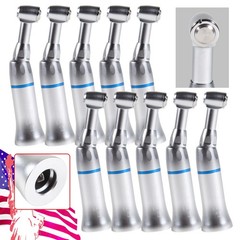 10 Yabangbang Dental Slow Low Speed Contra Angle Handpiece Push Button Etype NSK
