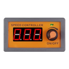 PWM DC 5-30V 5A Brushless Motor Fan Speed Controller Switch Digital Display