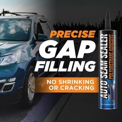 Professional Automotive Seam Sealer, Paintable Quick-Set Polyurethane Auto Body