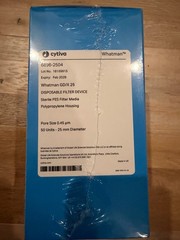 Cytiva Whatman 6900-2504 GD/X 25 Disposable Filter Device 50 Count Box 09/25 New