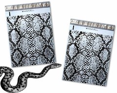 Snakeskin Poly Mailers, 10×13″ Shipping Mailers, Self Seal, Custom Mail bags