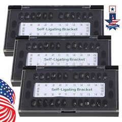 Dental Orthodontic Self-Ligating Brackets Braces Roth 022 Hooks 345&Buccal Tubes