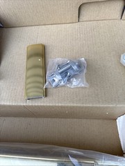 Hager 4501 Rim Exit Device 30 in. Door SATIN/BRUSHED BRASS Used