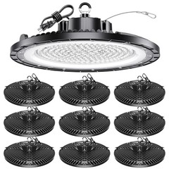 UFO High Bay Light 200W 5000K 30000LM 150LM/W (Eqv.800W Mh/Hps/Hid) Including