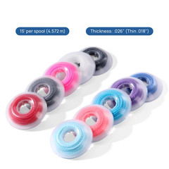 20Rolls Dental Orthodontic Elastolink Chain Long & Short & Continuous