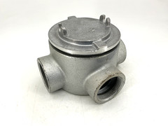 New Eaton GUAT69 Conduit Outlet Box w/ O-Ring Gasket & Ground Screw 2″ – No Box