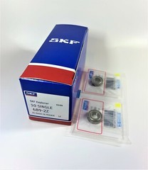 2 x 689-ZZ SKF 2 Shielded Metal Ball Bearing 9mm x 17mm x 5mm ZZ 2Z FRANCE NEW