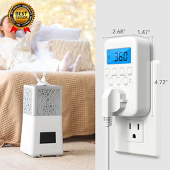 Watt Meter Plug with Backlight, Plug-In Socket Power Meter Electricity Usage Mon