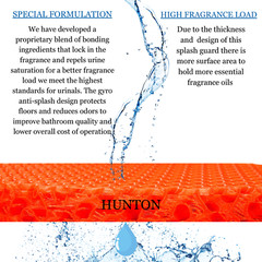 10 Pack Urinal Anti-Splash Guard Screen Deodorizing Fresheners