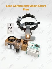 Top Zaiss Binocular indirect ophthalmosocpe with 20d 90d 78d and vision chart