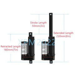 DC 12V Linear Actuator Heavy Duty 2″~40″ Long Stroke 6inch 8in 3000N Waterproof