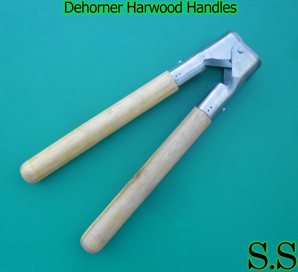 DEHORNER HARDWOOD HANDLES 13″ VETERINARY INSTRUMENTS