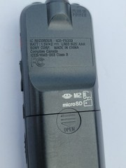 Sony ICD-PX333 Digital Voice Recorder TESTED and WORKING Black