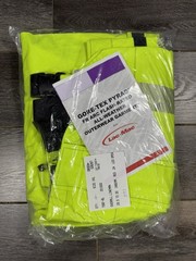 Hi-Vis Neon Yellow Safety Pants Waterproof Reflective Gore-Tex FR Workwear XXL