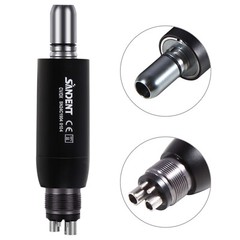 NSK Style Dental Hygiene Prophy Handpiece Air Motor 4 Hole Black ONLY SANDENT DL