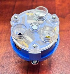Eaton AHCL630P 30A 250V Blue Black Twist Lock Plug L6-30P Ultra Grip Industrial