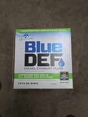 Peak Def Diesel Exhaust Fluid, Blue Def, Jug, 2.5 Gal, Api/Iso-22241-1