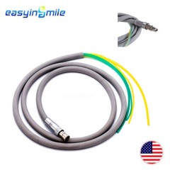 Dental Silicone Tubing/Hose/Tube Connector 2/4 Holes fits High speed Handpieces