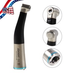Dental 1:1 Fiber Optic Contra Angle Internal Spray / Diamond Polishing Wheels
