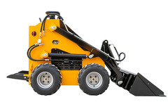 Free Ship MS380 Wheeled Mini Skid Steer Loader 23HP EPA Dual Pumps Gas Engine