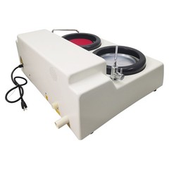 110V 370W Lab Table Double-disc Metallographic Sample Polishing Machine Φ7.99″