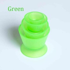 4 Pcs/Kit Dental Lab Silicone Rubber Acrylic Bowl Mixing Bowl Cup Color Flexible