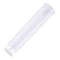 Test Tube, 40x197mm, PS, Round, 200ml, Karter Scientific 400I2 (Pack 25)