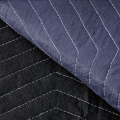 48 Pack Moving Blankets 72″x80″ Heavy Duty Packing Blankets Furniture Dark Blue
