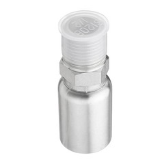 12Pack 1/2″ I.D. Hose x 1/2″ NPTF Male Hydraulic Hose End Crimp Fittings w/Cover