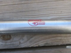 New Bimba Stainless Air Cylinder, 1719-DX, Double Acting, 1.5″ Bore x 19″ Stroke
