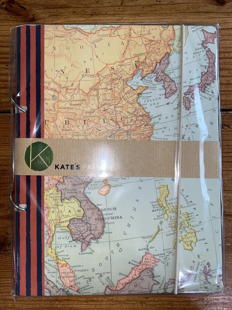 Kate’s Paperie Journal NoteBook 7×9” NEW Sealed 3 different sections