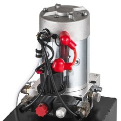 Double Acting Hydraulic Pump Dump Trailer 8 Quart 12V DC Unit Pack Power Unit
